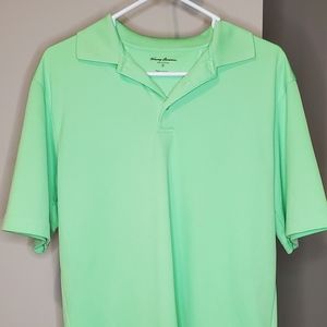 Green Tommy Armour dri-logic polo